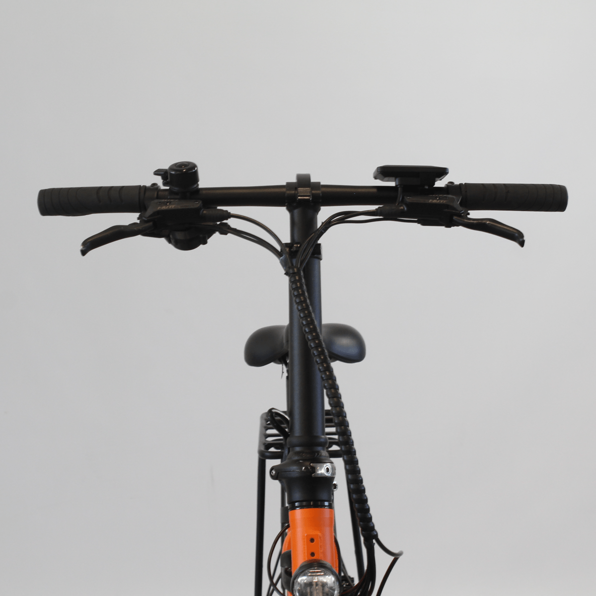 Vélo pliant électrique reconditionné Confort orange | LOEWI