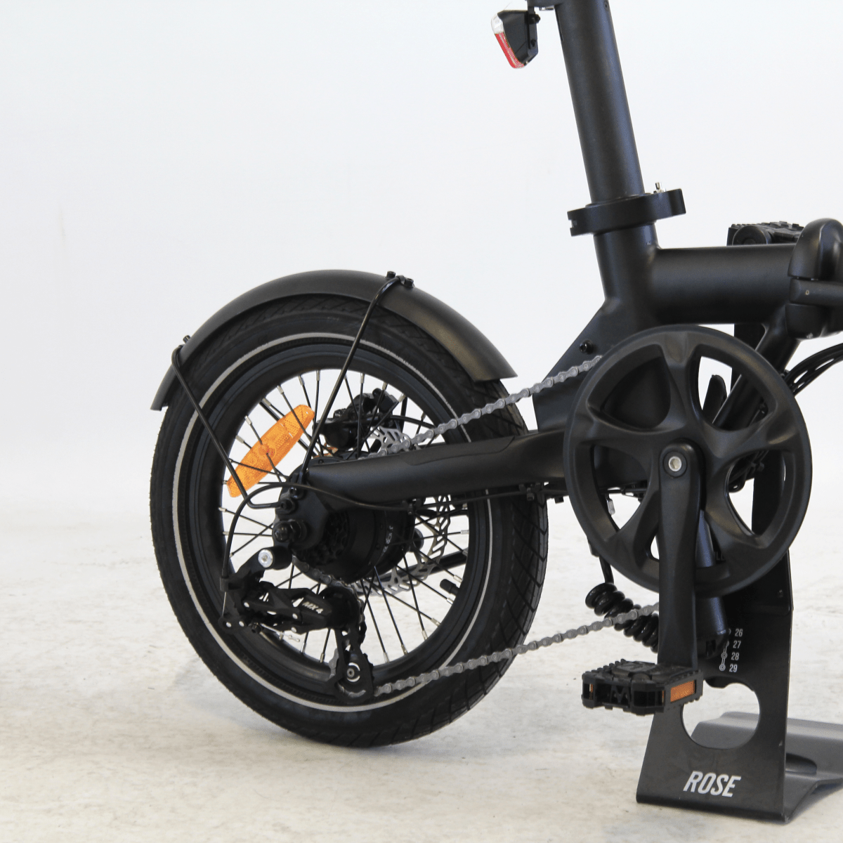 Vélo pliant électrique reconditionné Sixteen noir | LOEWI